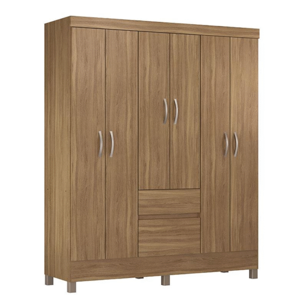 Guarda Roupa Casal Flash 2 Amêndola Touch – Demóbile