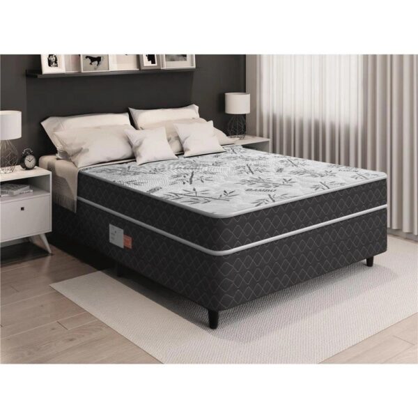 Cama Box Conjugada Casal Ortopedica D28 – Lucas Home – Unique 138x188x52cm
