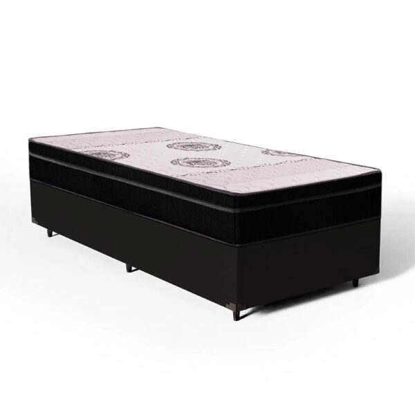 Cama Box com Colchão Pillow In Orthoplus Solteiro 88x188x25cm