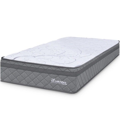 Colchão Solteiro Espuma D45 Extra Firme Ortopédico Antialérgico Certificado 78x188x24cm – bf Colchões