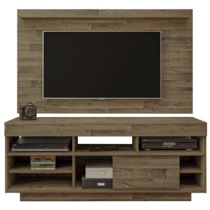 Rack com Painel para TV de Até 47 Roma – Artely – Rustico
